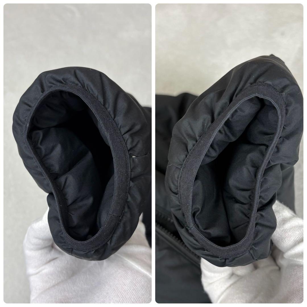 NIKE ナイキ ロングダウン ベンチコート メンズ S ブラック ダウンコート