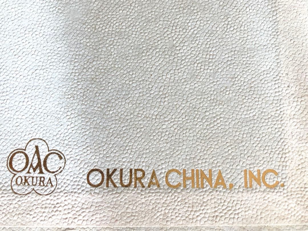 ★新品未使用 ペアセット★大倉陶園 カップ＆ソーサー デザート皿 エッグスタンド