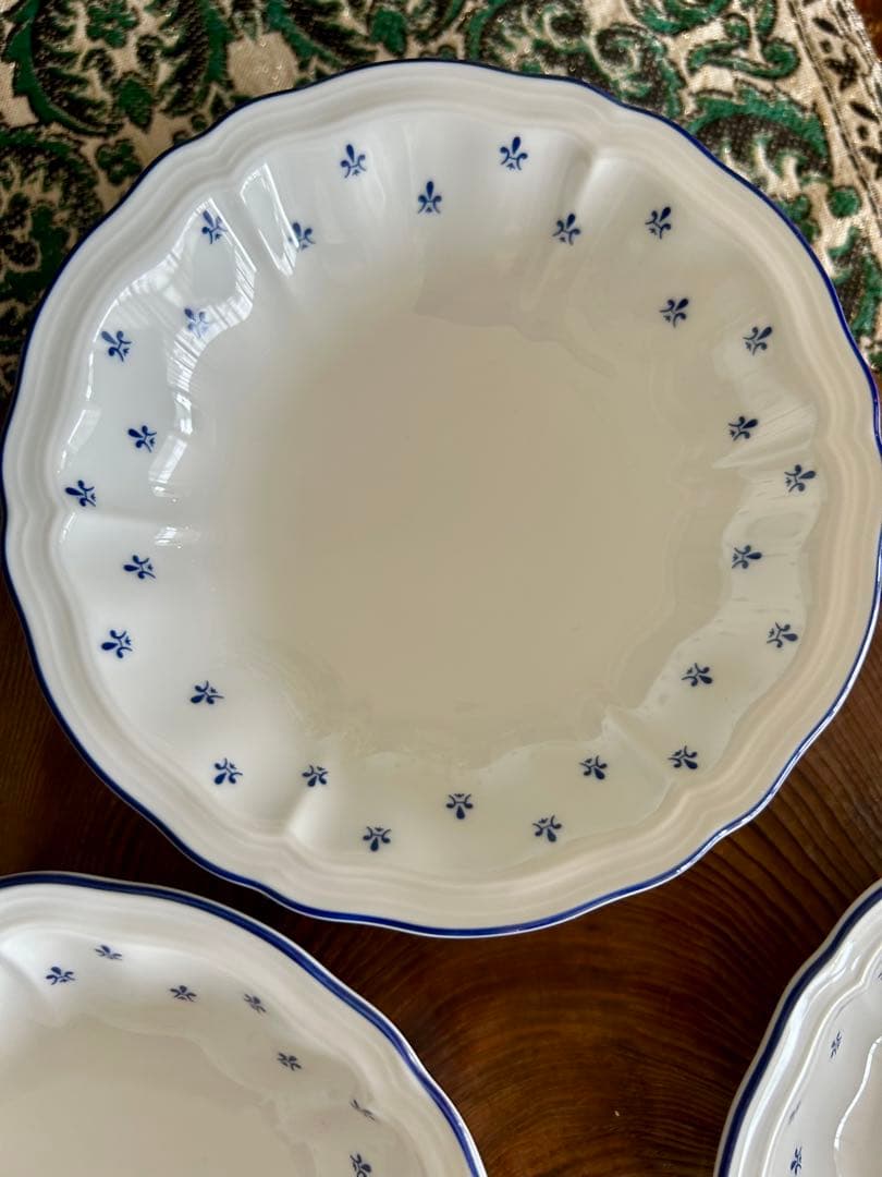 【廃盤】リチャードジノリ　ロイヤルブルー　サラダボウルフルーツボウル　4枚セット