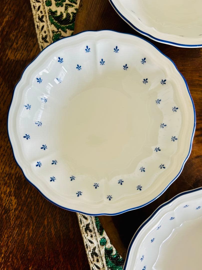 【廃盤】リチャードジノリ　ロイヤルブルー　サラダボウルフルーツボウル　4枚セット