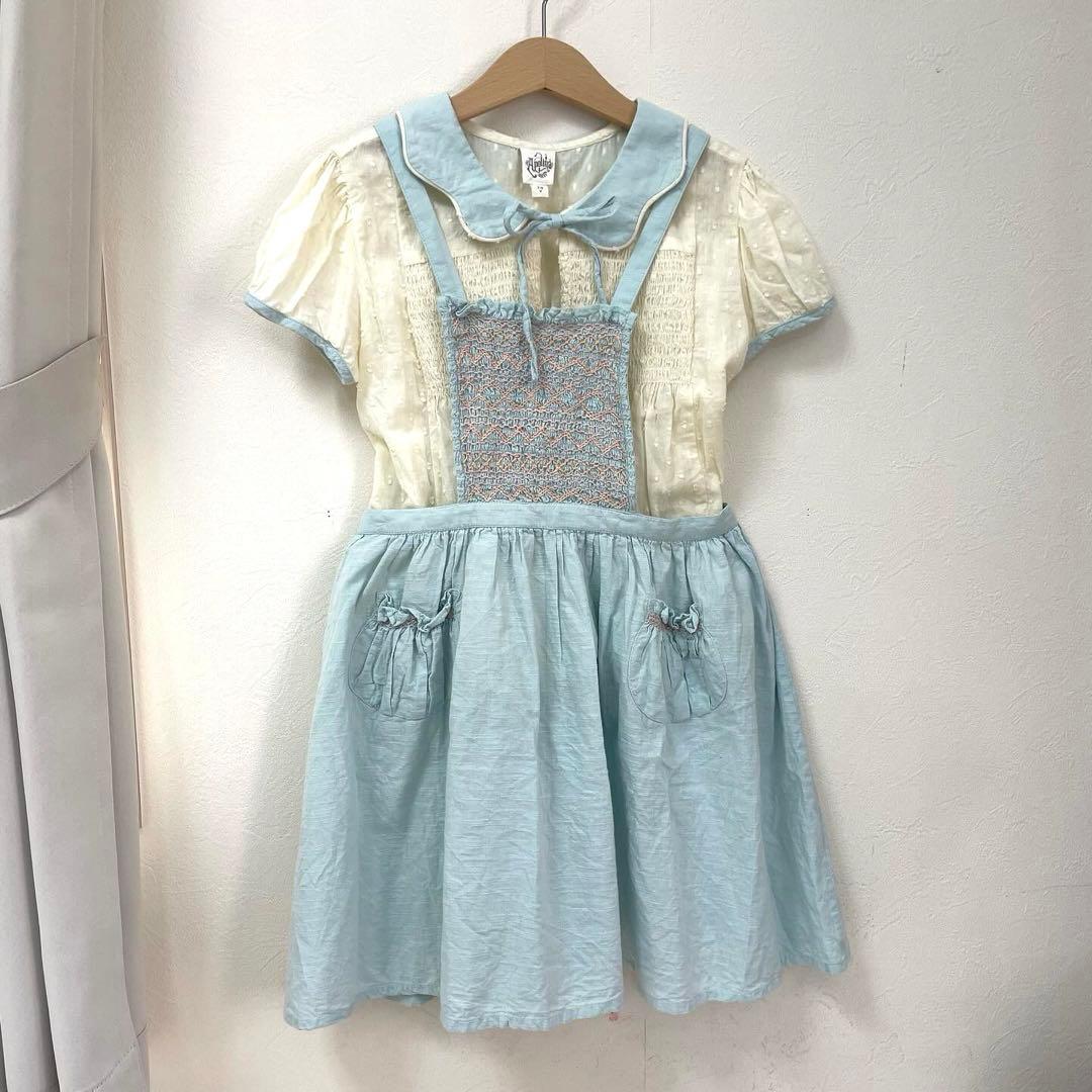 Apolina セットアップワンピ/7-9y