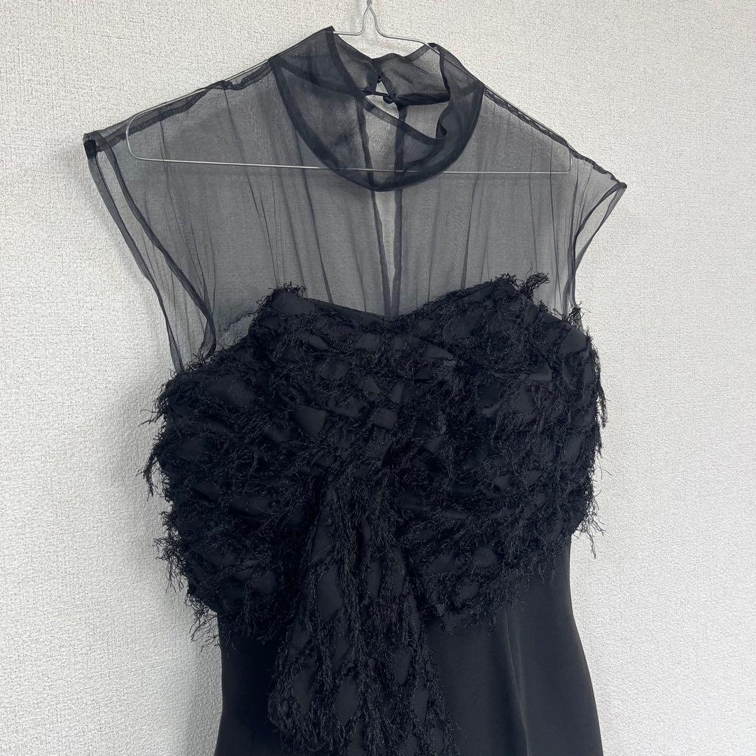 【美品】お呼ばれ　ラグナムーン　パンツドレス　ブラック　M