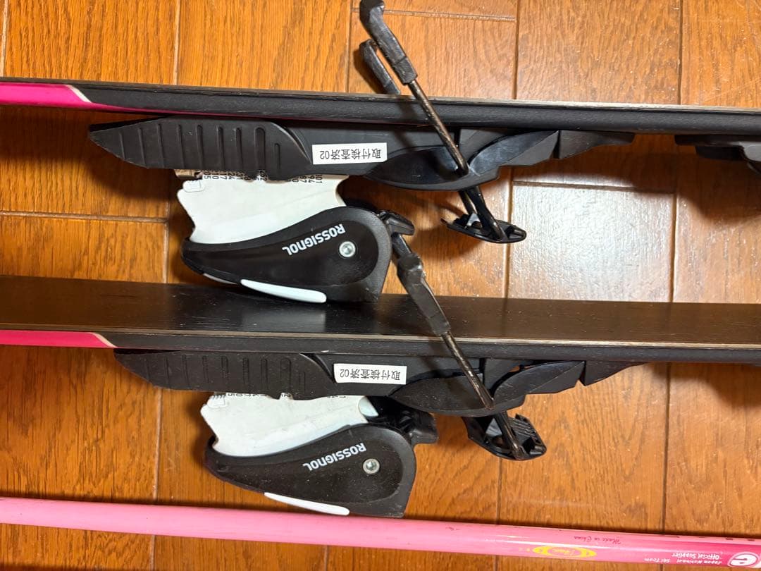 Nishizawa ピンク スキー板 セット