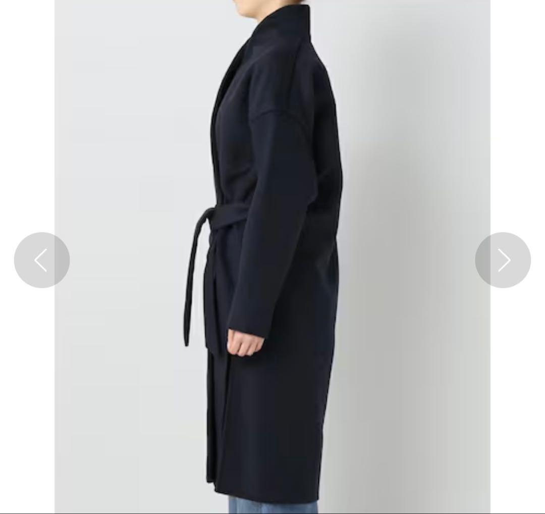TOTEME トーテム　Robe Coat ローブコート　 S ネイビー