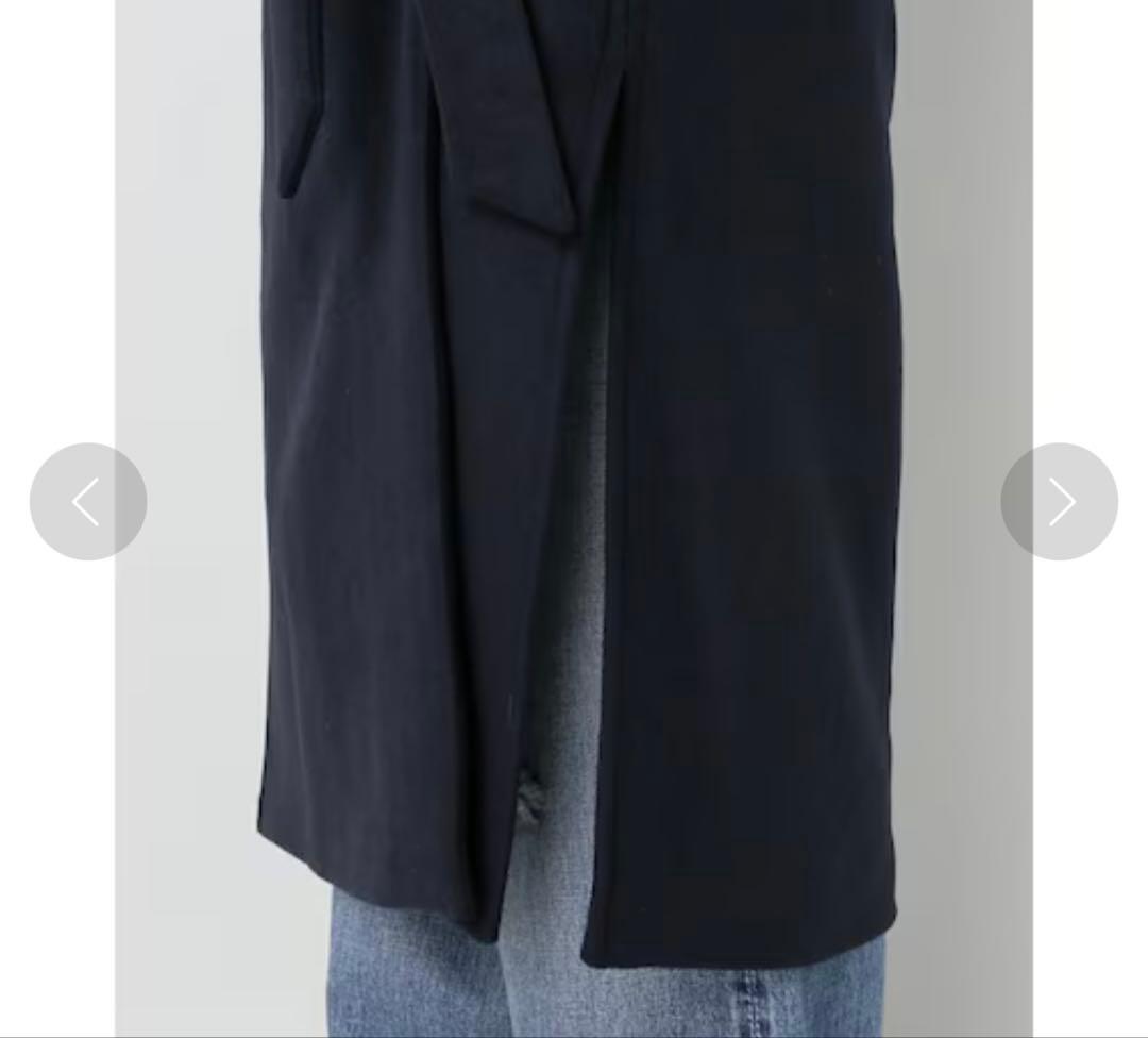 TOTEME トーテム　Robe Coat ローブコート　 S ネイビー