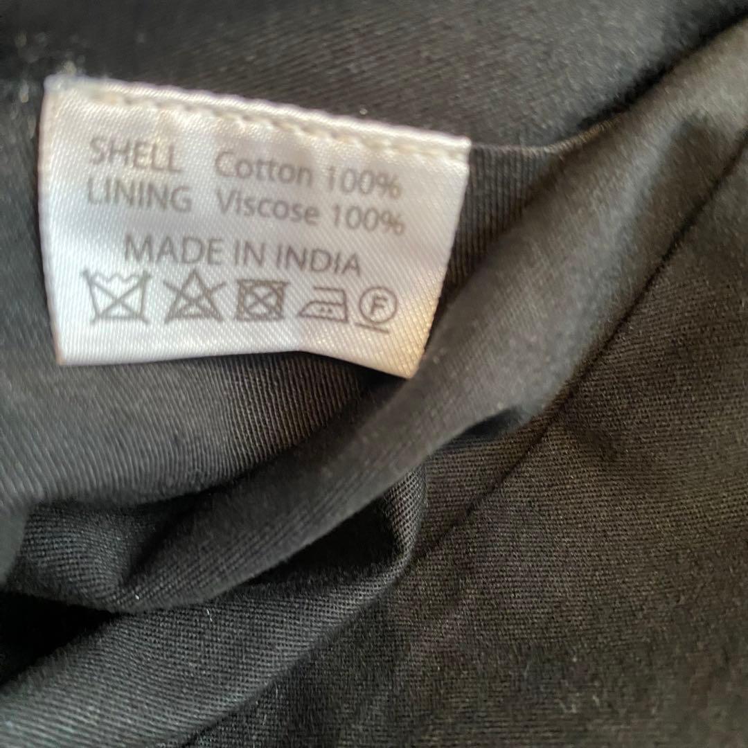 ベトジャン スカジャン ジャケット ミリタリー 黒 ジップアップ L 55