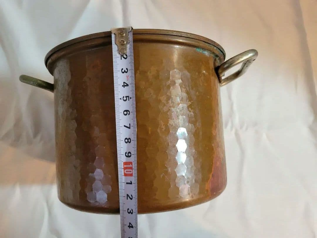 ヴィンテージ　銅製寸銅鍋