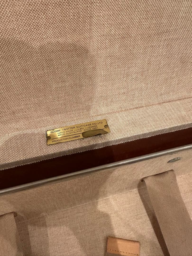 GLOBE-TROTTER グローブトロッター　SAFARI　スーツケース