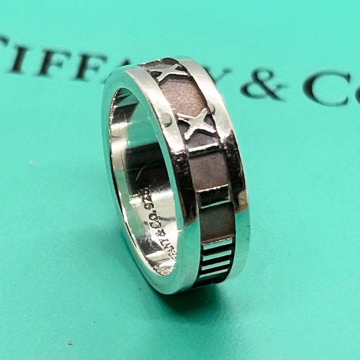 TIFFANY & Co. ティファニー アトラス リング 11号 シルバー