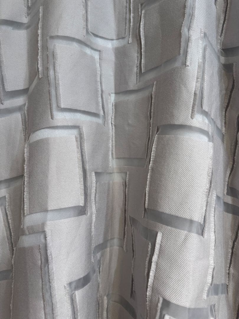 新品YAMADAYAアーガ　ライトグレー フレアスカート 9号