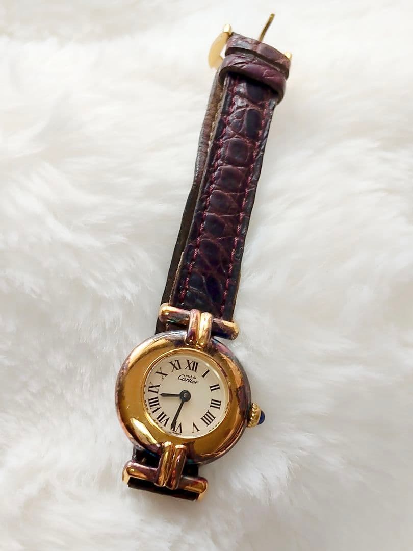 Cartier　カルティエ　腕時計　マストコリゼ　フランス　ヴィンテージ　スイス