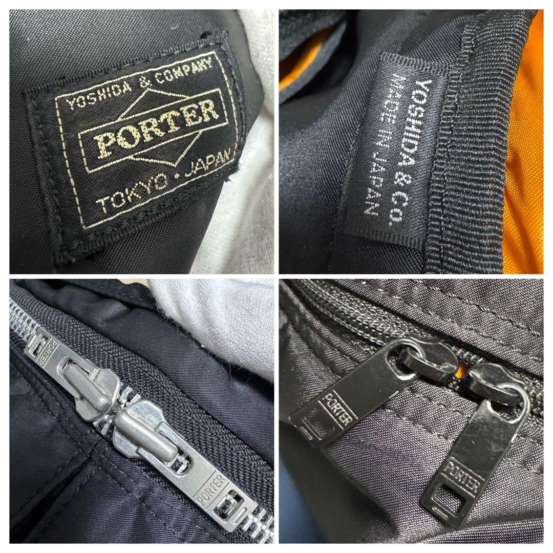 【最終モデル】【新品同様】ポーター タンカー ボディバッグ （L）　黒