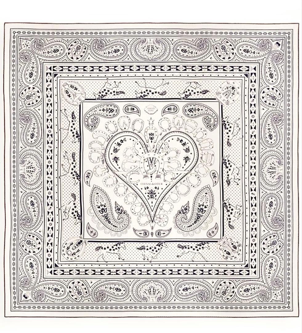 エルメス シュヴァル・ドゥ・クール・バンダナ