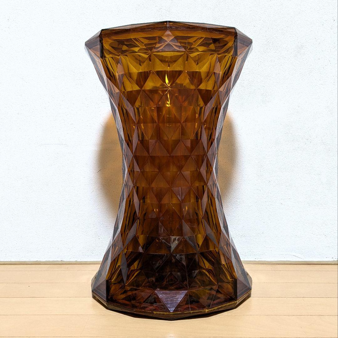 Kartell STONE カルテル ストーン スツール アンバー 2