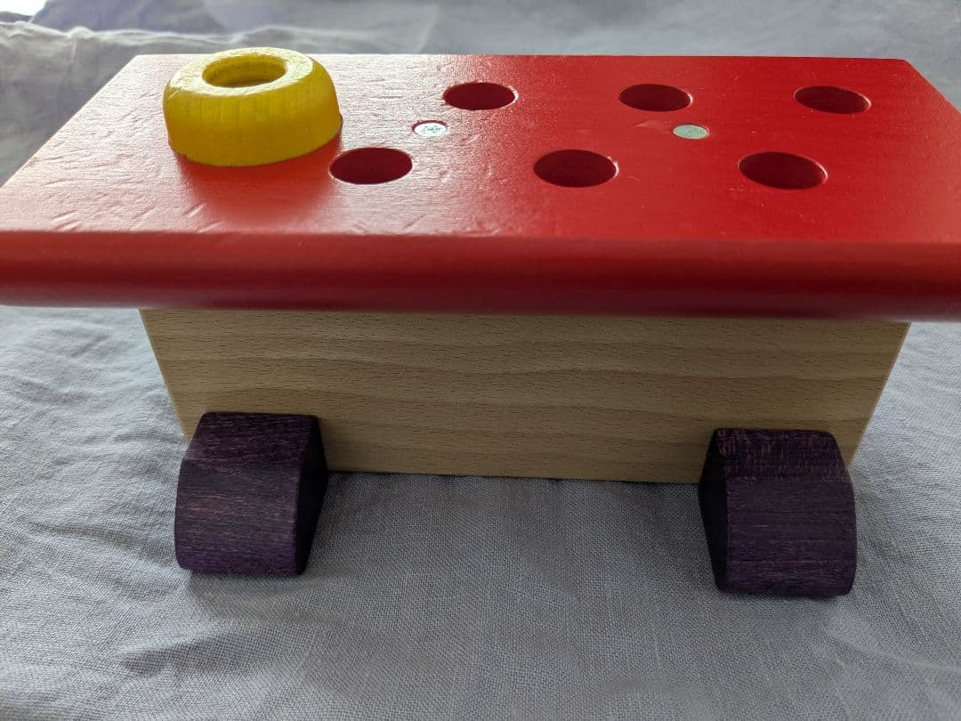 usi usi ハンマートイ　大工さん　木製　おもちゃ　ニック社　知育玩具