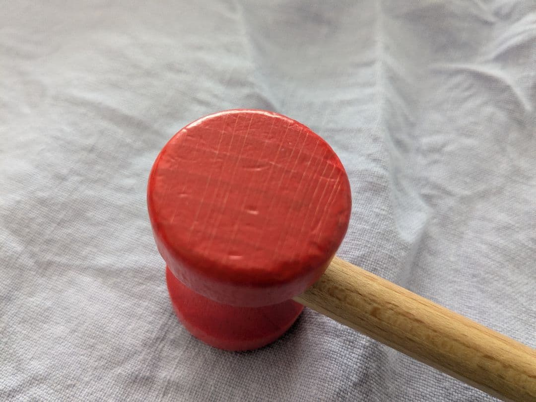 usi usi ハンマートイ　大工さん　木製　おもちゃ　ニック社　知育玩具