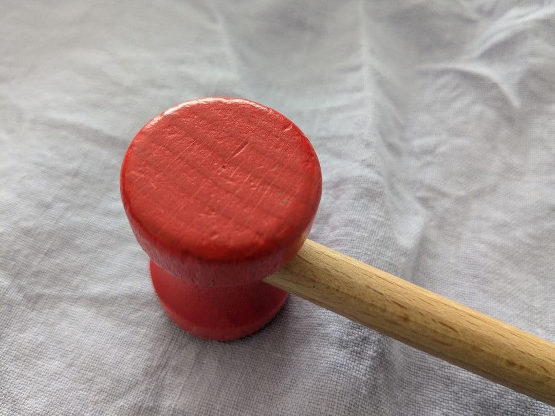 usi usi ハンマートイ　大工さん　木製　おもちゃ　ニック社　知育玩具