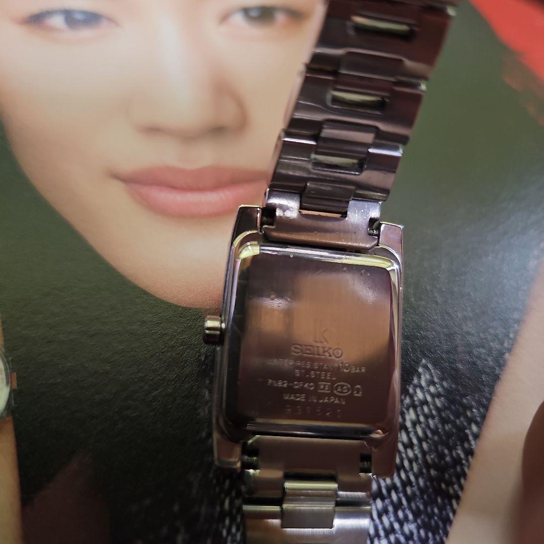 ⭐【美品希少レア】セイコールキア.7N82.0FK0シルバー腕時計