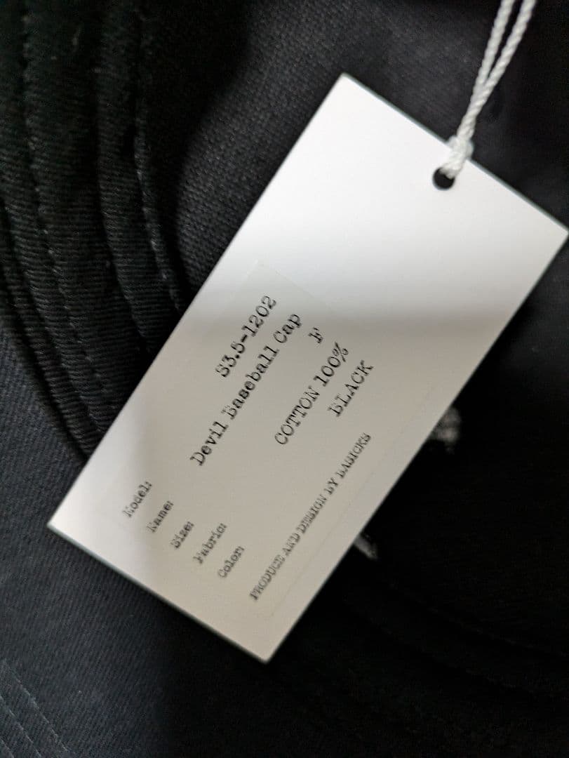 新品 BASICKS ベーシックス　ベースボールキャップ　キャップ