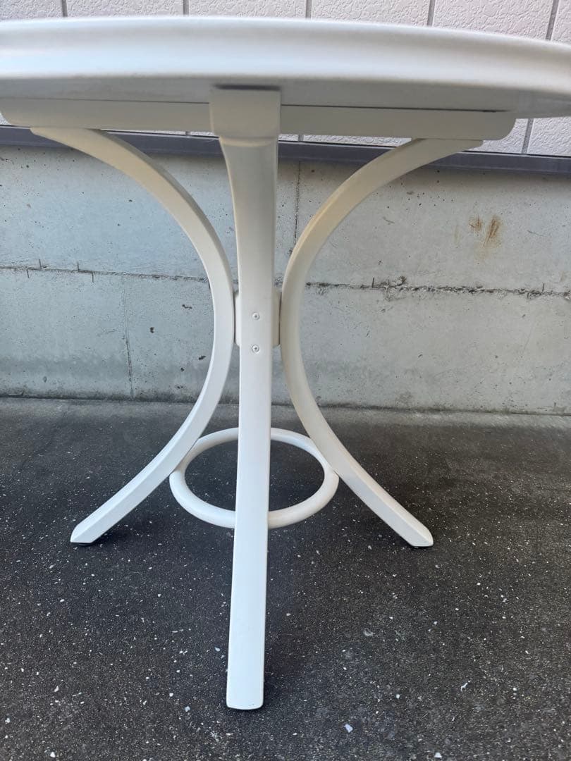 秋田木工 ダイニングテーブル T-130 ホワイト　IDC大塚家具