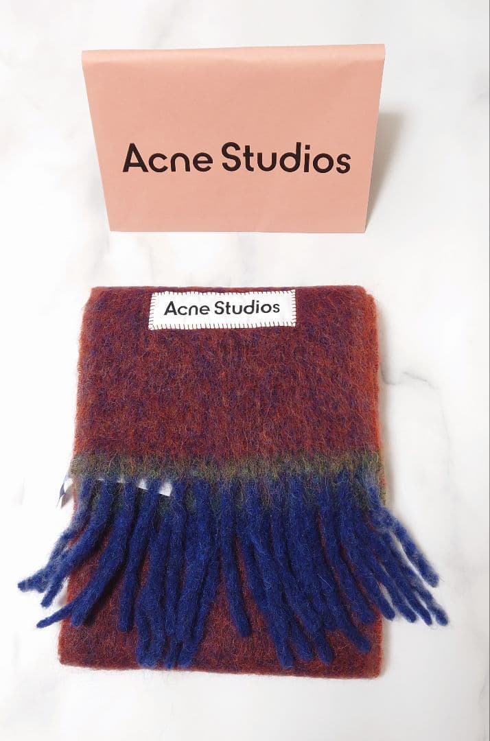 !正規品★美品★Acne Studios★フリンジ付きマフラー 男女兼用