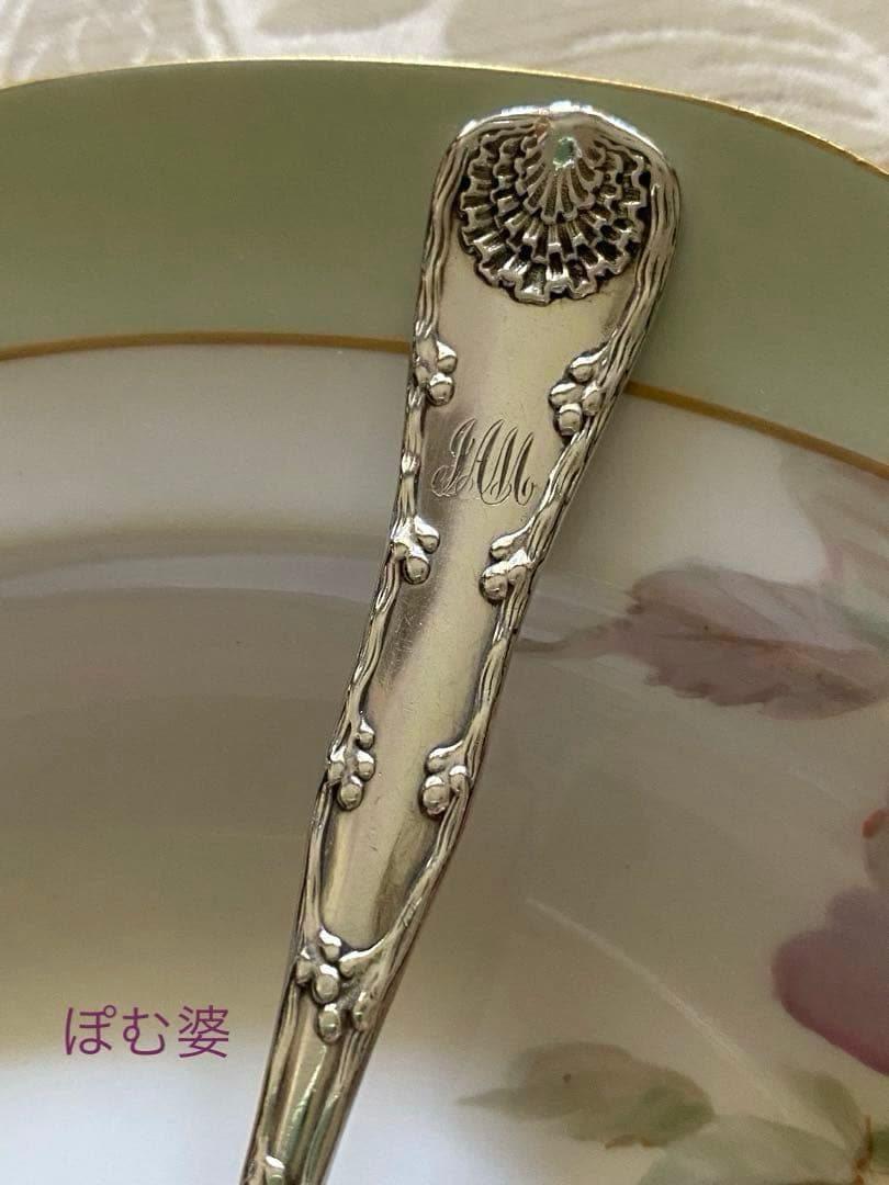 【Tiffany ティファニー】純銀 スターリングシルバー／ティースプーン C