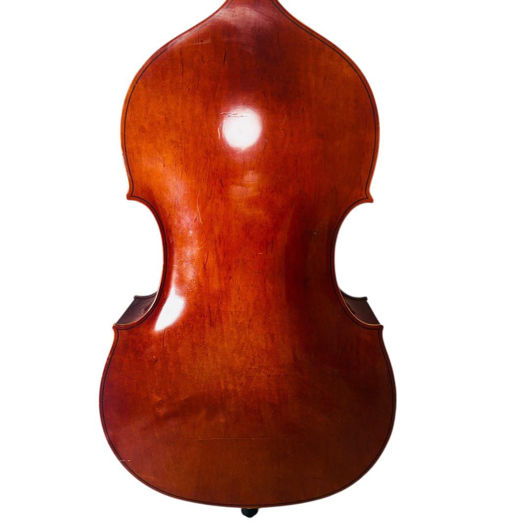 SUZUKI　コントラバス　No85　3/4　国産　1990年製　弦楽器　本体