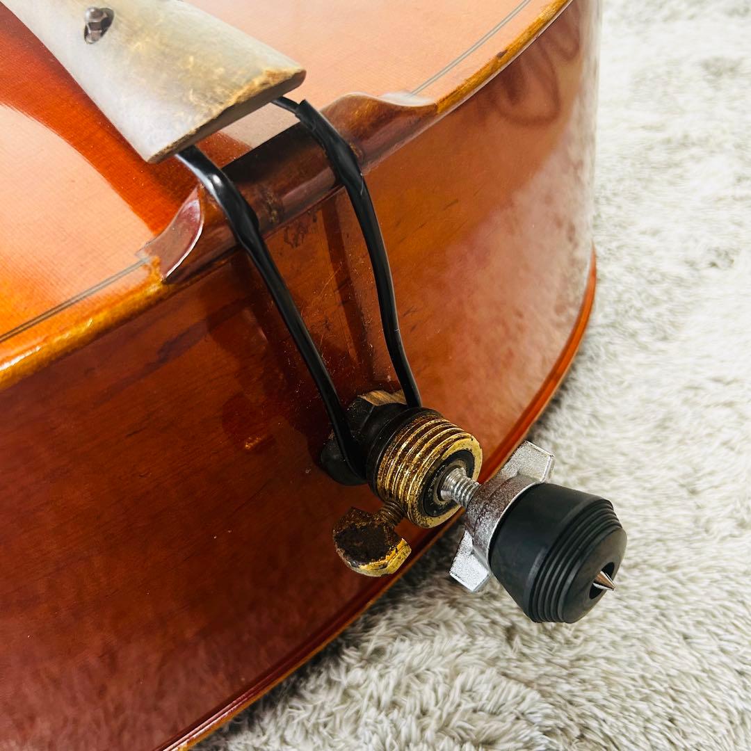 SUZUKI　コントラバス　No85　3/4　国産　1990年製　弦楽器　本体