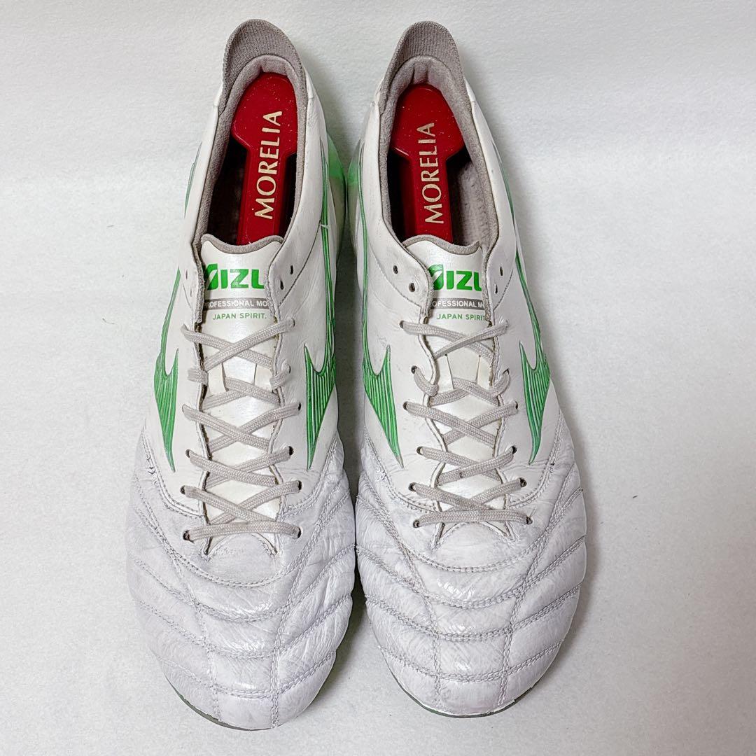 モレリアネオ 4 JAPAN 28cm ホワイト　グリーン　限定　mizuno