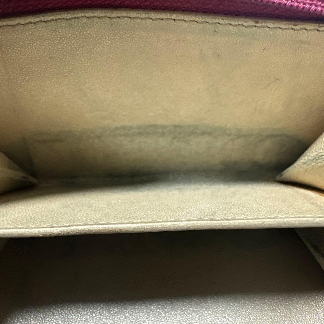 CHANEL カメリア ピンク 二つ折りコンパクト財布　二つ折り財布　フラワー