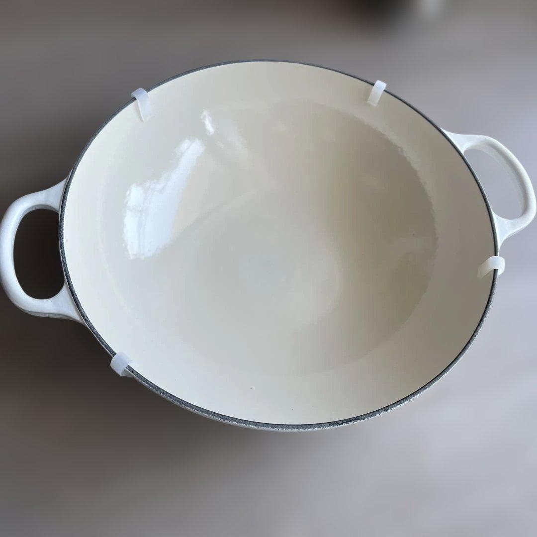 新品未使用ル・クルーゼ　フラワーコットン