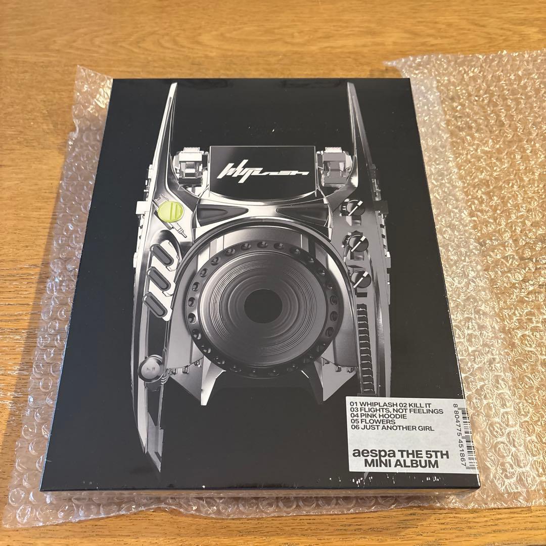 aespa ウィンター　whiplash limited ver 新品未開封