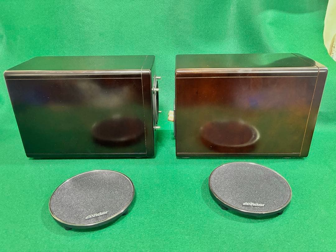 ビクター　VICTOR SP-EXAR3 9cmウッドコーンスピーカー　ペア