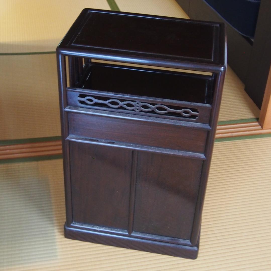 和風アンティーク 飾り棚 茶箪笥