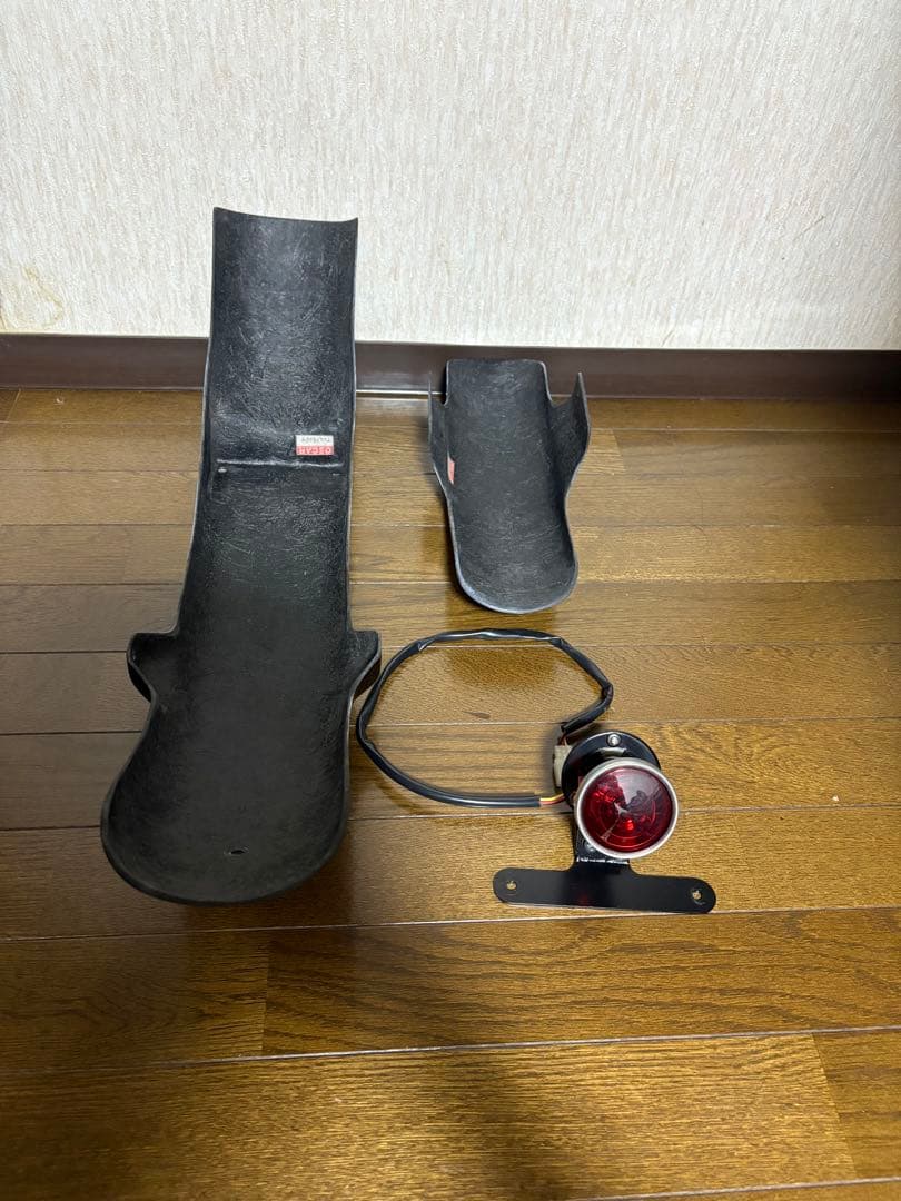 250TR OSCARフェンダー、GOODsテールランプキットセット　黒