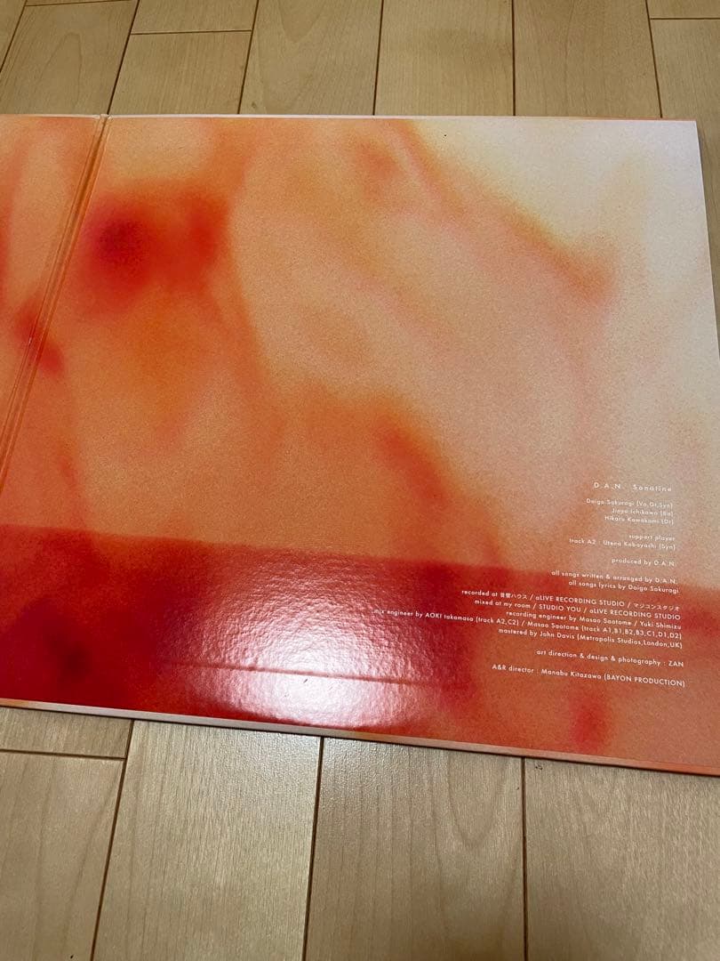 D.A.N. / Sonatine 2枚組アナログ盤　レコード LP