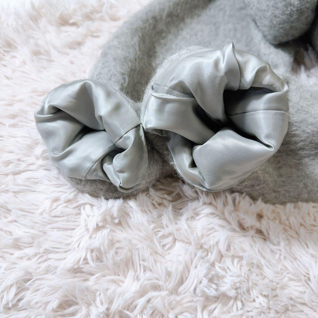 極美品ꕥエストネーション アルパカシャギーAラインロングコート 日本製 38