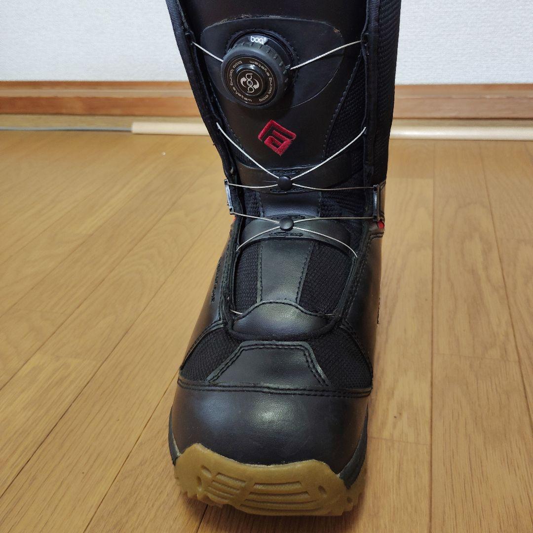 ボードブーツ BOAシステム ブラック　サイズ27.0/27.5