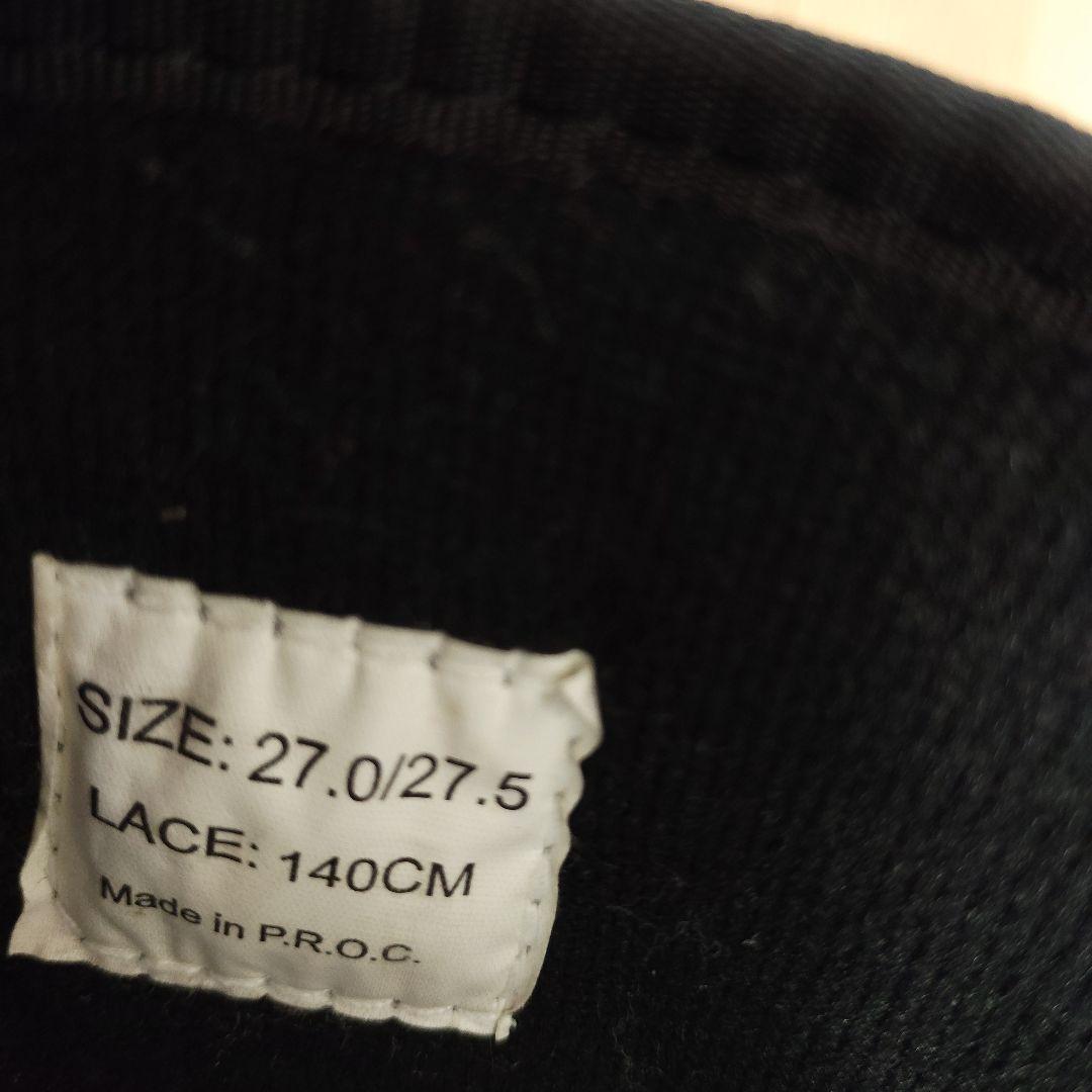 ボードブーツ BOAシステム ブラック　サイズ27.0/27.5