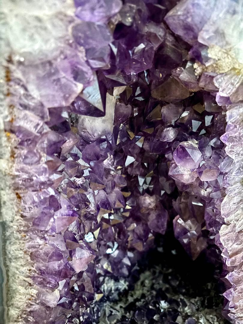 アメジストドーム　天然石　紫水晶　鉱物　鑑賞石　希少