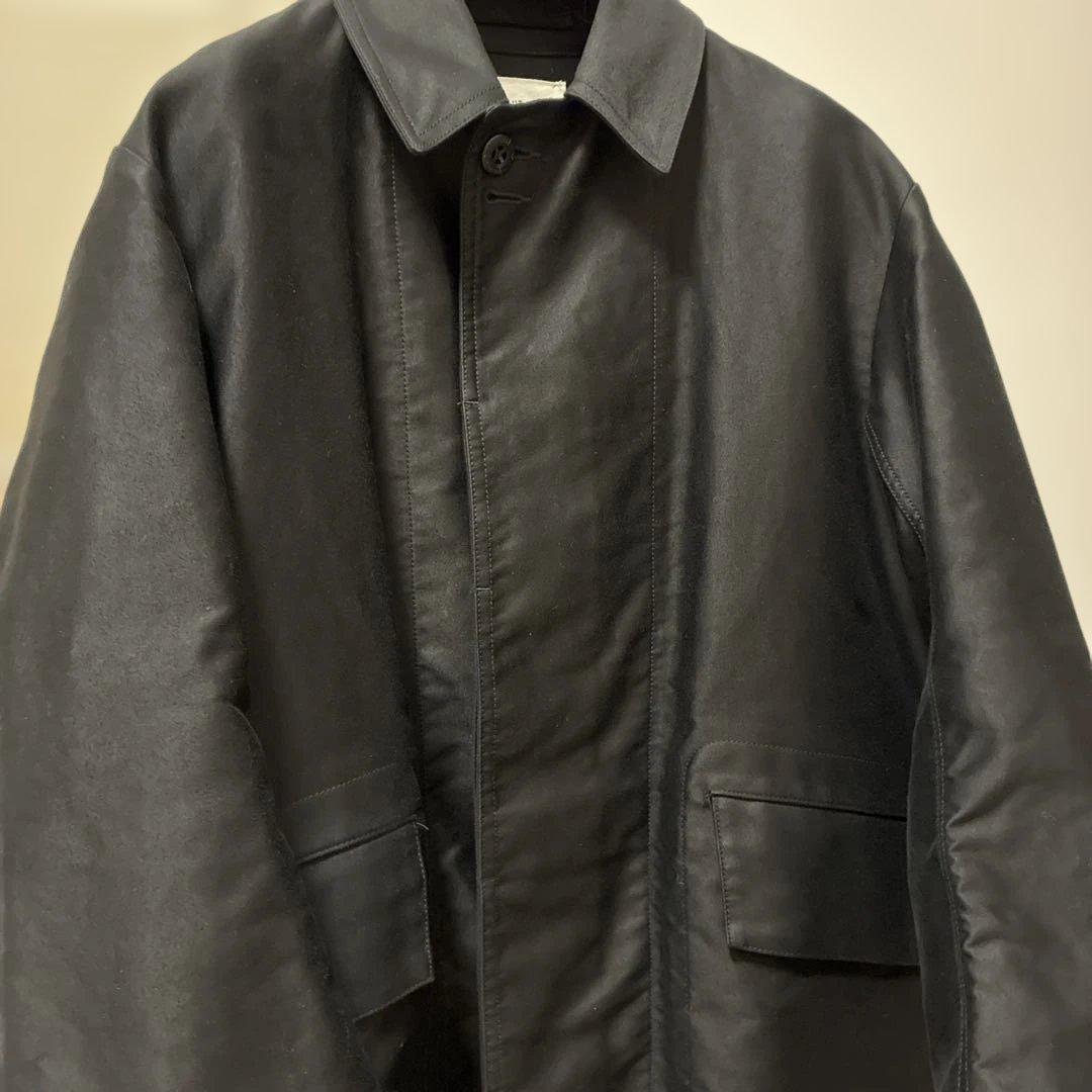 outil manteau miery 3 美品　黒　モールスキンコート