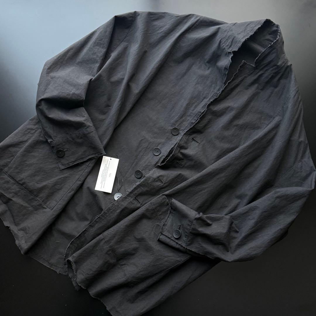 新品完売品 bajra ブルゾン シャツ 黒 アルチザン RUNDHOLZ