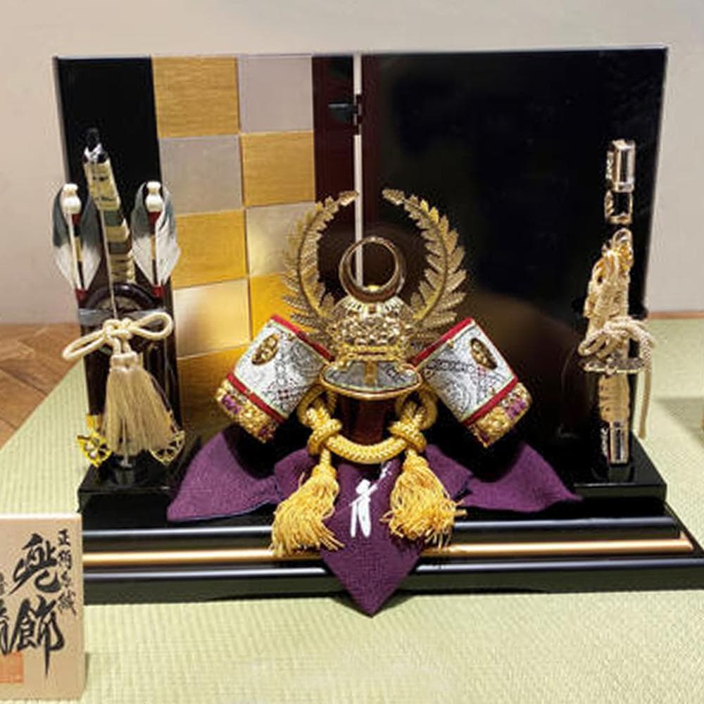 定価9.6万〈久月〉徳川家康公之兜飾り 端午の節句
