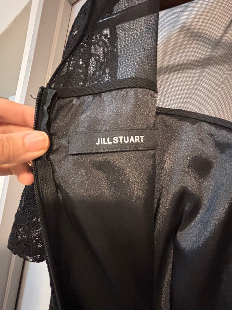 【JILLSTUART】チュールミックスレースドレス