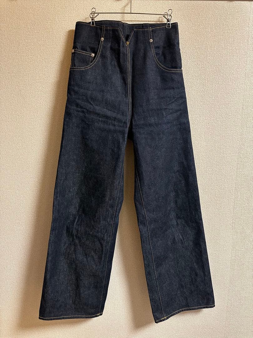 【美品】 cygne シーニュ Laurent デニム インディゴ サイズ1