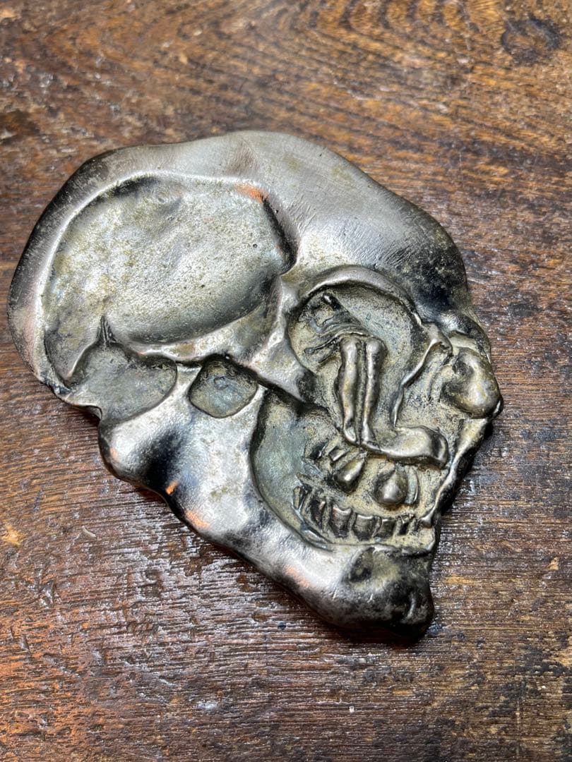 ゆーう 1978 ビンテージ　スカル　髑髏　骸骨　エロ　セクシー　バックル