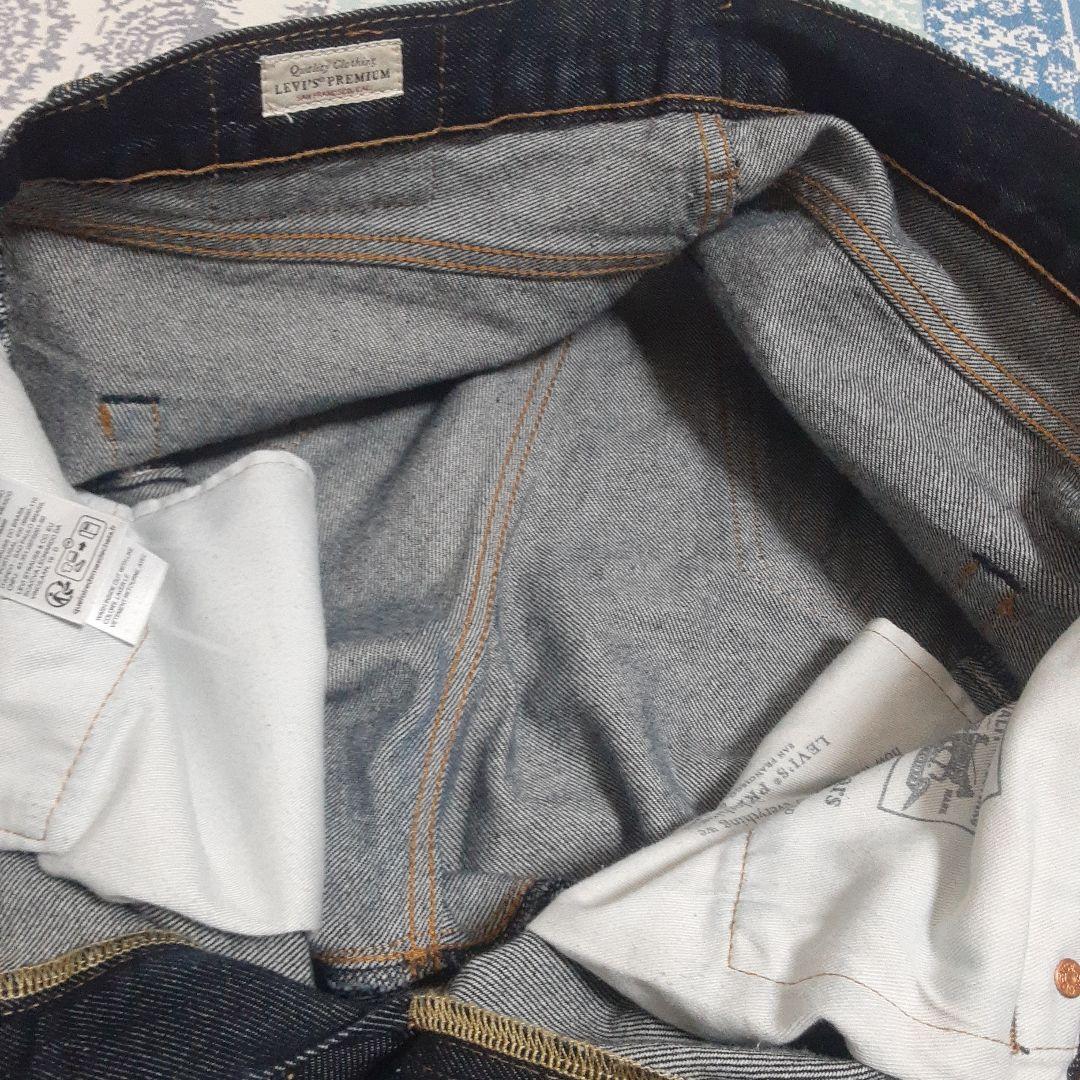 【美品】Levi's　プレミアム　578™ バギージーンズ　濃紺　W34L32