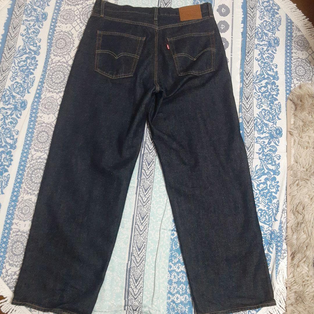 【美品】Levi's　プレミアム　578™ バギージーンズ　濃紺　W34L32