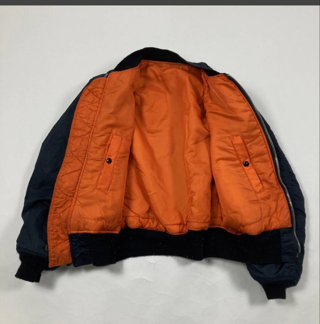 ★ USA製 90s ヴィンテージ ALPHA アルファ ブルゾン MA-1