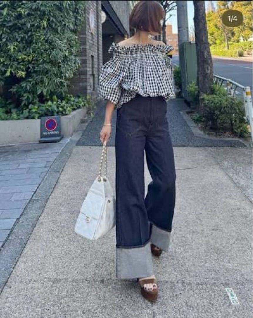 cygne シーニュ デニム Laetitia